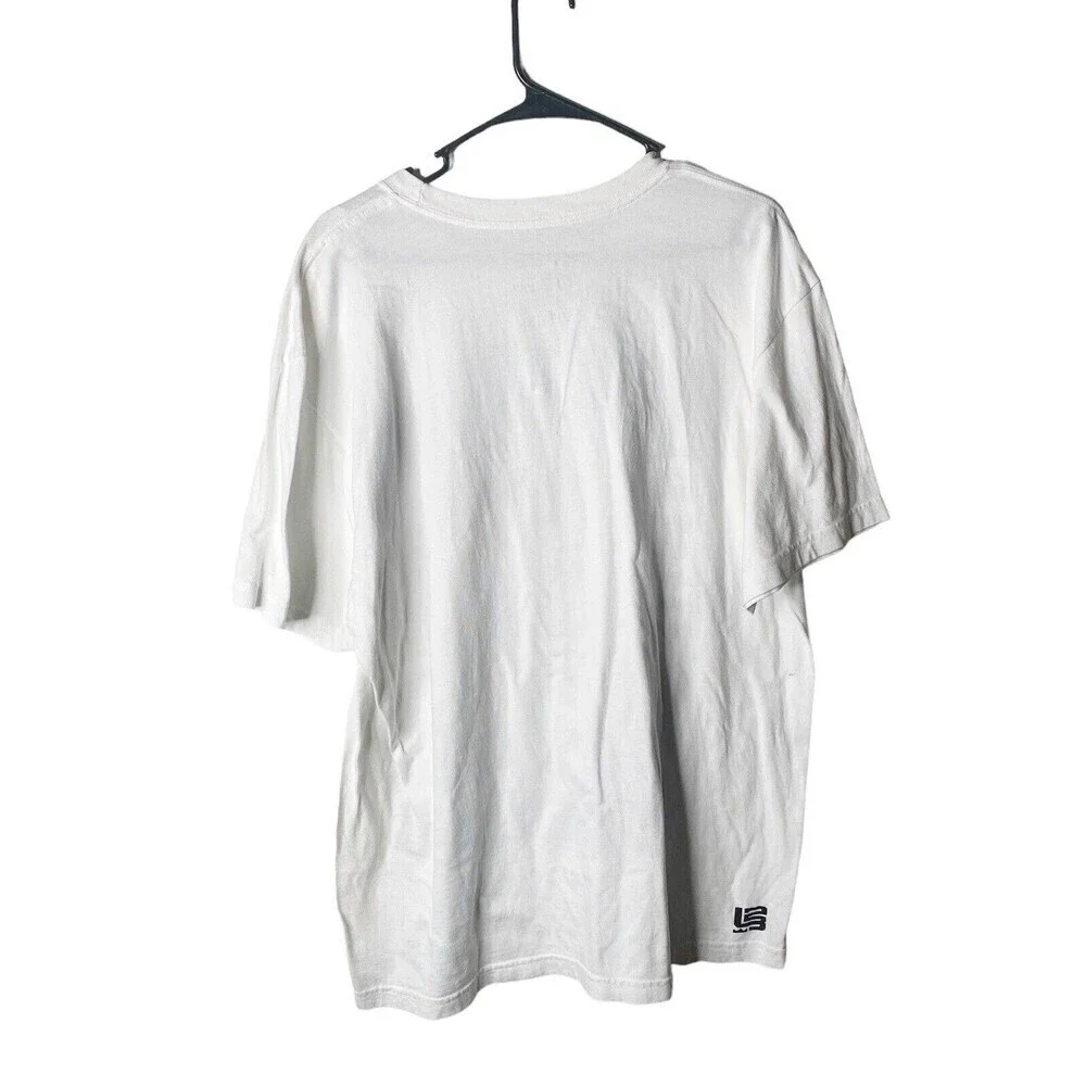 Nike T Shirt Mens XL White I Will Not Be Denied Lebron James Basketball